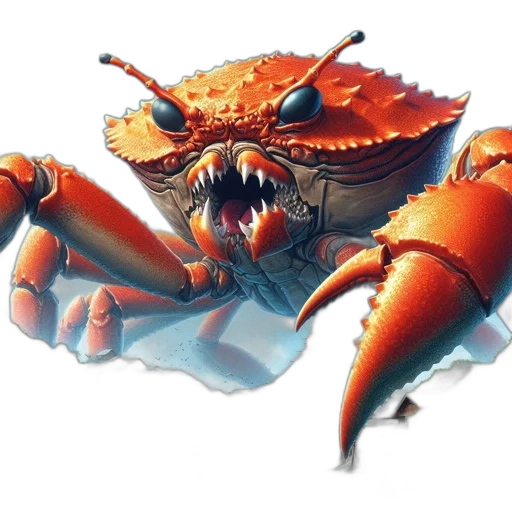 animal, creature, food, weapon, concept art, photorealistic, 3d render, fantasy art transparent PNG cut-out