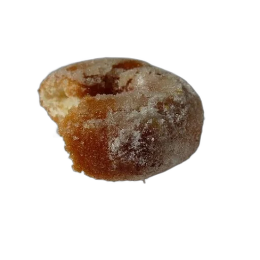 food, crown, staff, weapon, 3d render, photorealistic, sugar-coated, doughnut transparent PNG cut-out
