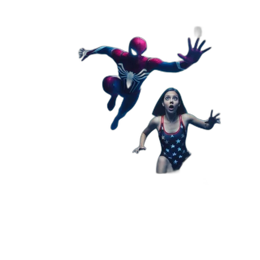 mask, creature, animal, concept art, 3d render, comic book art, pixel art, underwater transparent PNG cut-out