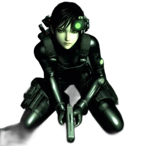 weapon, concept art, comic book art, cyberpunk, 3d render, green, futuristic, environment transparent PNG cut-out