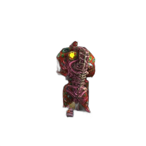 staff, robot, creature, weapon, 3d render, pixel art, concept art, fantasy art transparent PNG cut-out