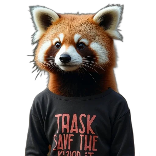 jacket, animal, 3d render, concept art transparent PNG cut-out