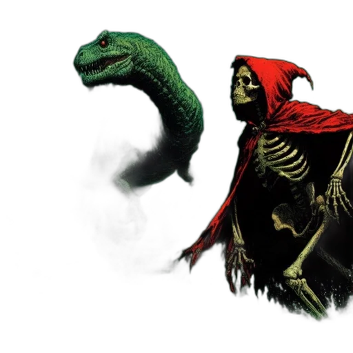 dragon, creature, concept art, comic book art, fantasy art, pixel art, gloomy, swamp transparent PNG cut-out