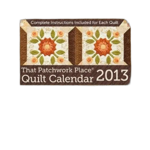 earth tones, quilt, calendar, 2013, featuring, instructions, each transparent PNG cut-out