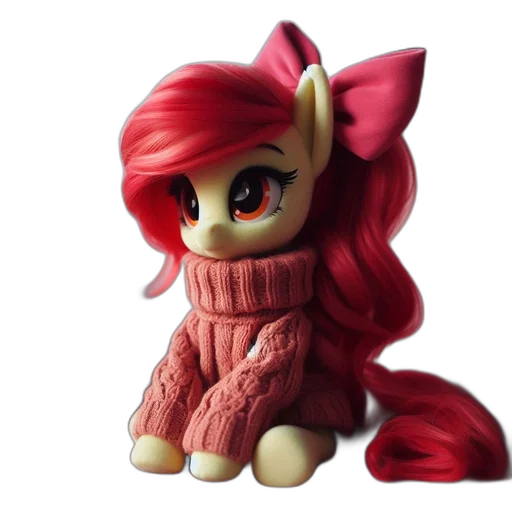 3d render, concept art, fantasy art, photorealistic, red, animated, toy, features transparent PNG cut-out
