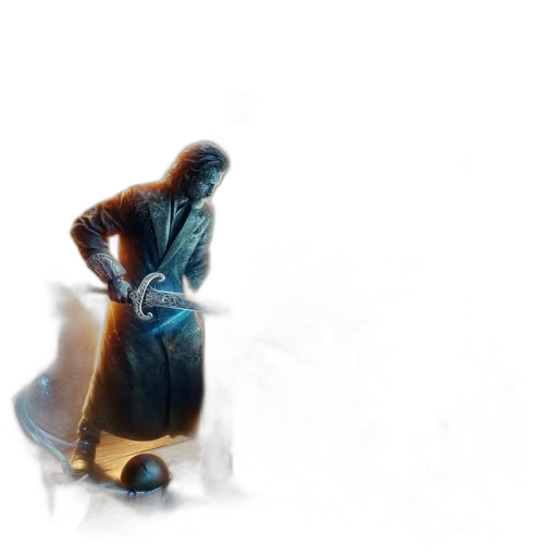 jewelry, crown, bottle, staff, 3d render, photorealistic, concept art, underwater transparent PNG cut-out