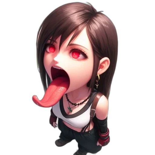 creature, animal, face, concept art, 3d render, anime, pixel art, animated transparent PNG cut-out