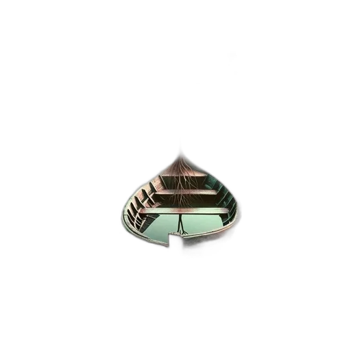 jewelry, crown, furniture, car, 3d render, vaporwave, earth tones, green transparent PNG cut-out