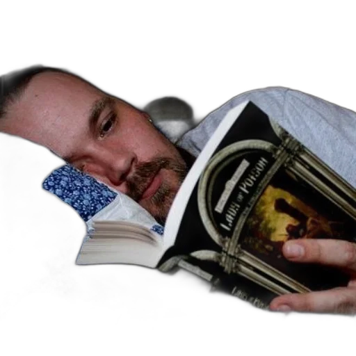 staff, mask, photorealistic, man, reads, book, titled, lords transparent PNG cut-out