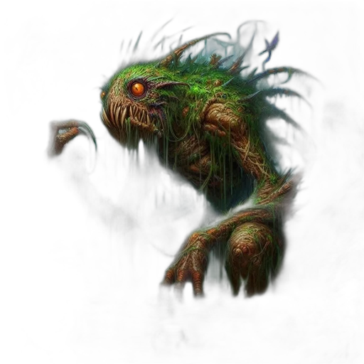 creature, dragon, staff, face, concept art, fantasy art, photorealistic, 3d render transparent PNG cut-out