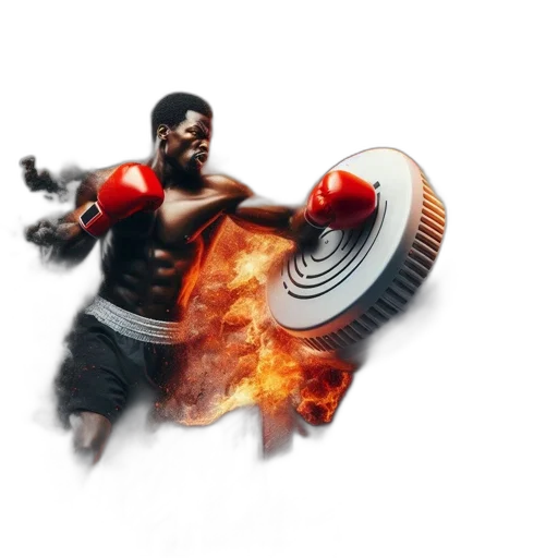 weapon, concept art, 3d render, photorealistic, pixel art, muscular, man, likely transparent PNG cut-out