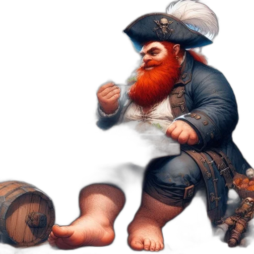 staff, weapon, concept art, fantasy art, 3d render, photorealistic, plump, pirate transparent PNG cut-out