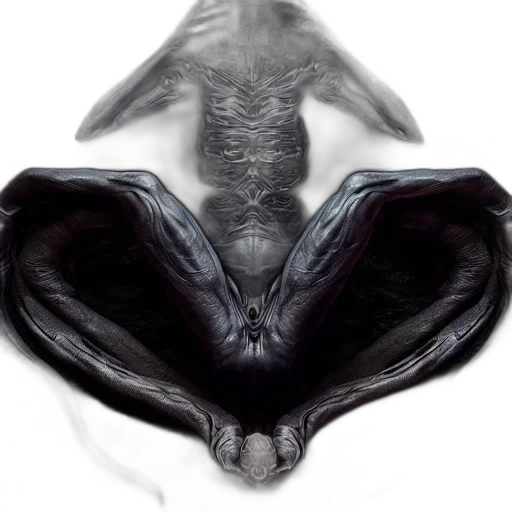 dragon, creature, animal, mask, concept art, photorealistic, fantasy art, 3d render transparent PNG cut-out
