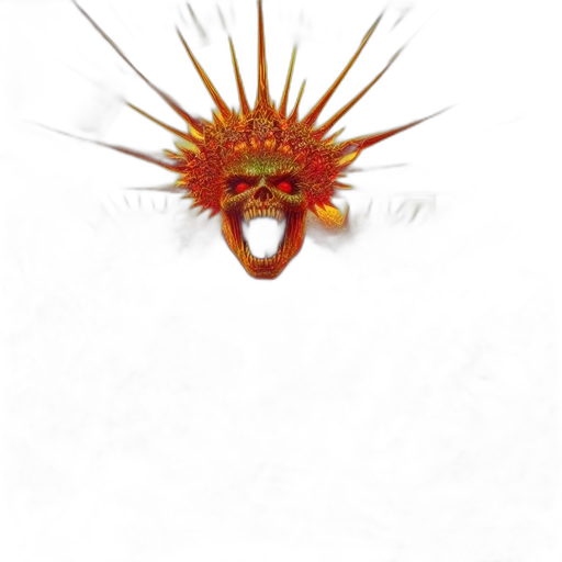 crown, staff, jewelry, mask, 3d render, concept art, fantasy art, photorealistic transparent PNG cut-out