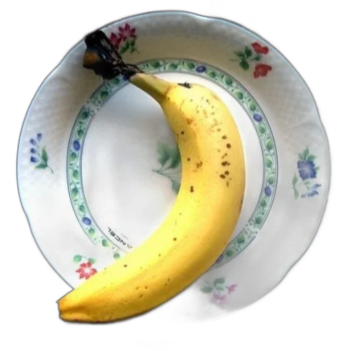 food, crown, weapon, jewelry, photorealistic, 3d render, banana, brown transparent PNG cut-out