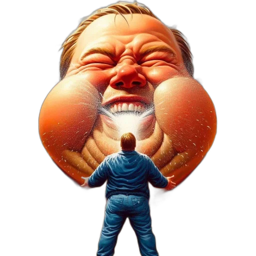food, face, mask, creature, concept art, photorealistic, 3d render, inside transparent PNG cut-out