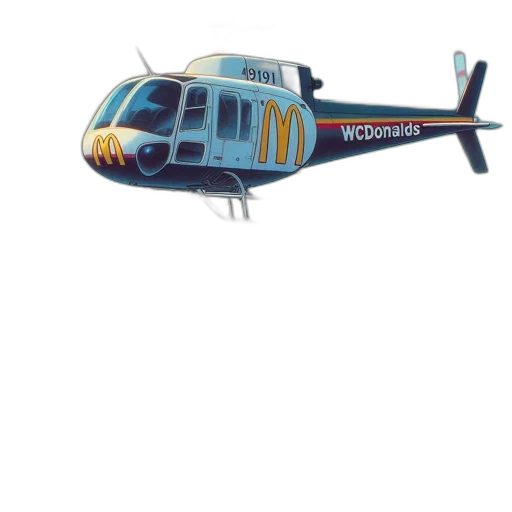 weapon, staff, photorealistic, 3d render, concept art, cartoon, helicopter, police transparent PNG cut-out