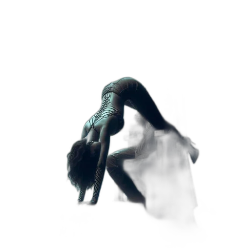 creature, jewelry, mask, hair, 3d render, concept art, photorealistic, fantasy art transparent PNG cut-out