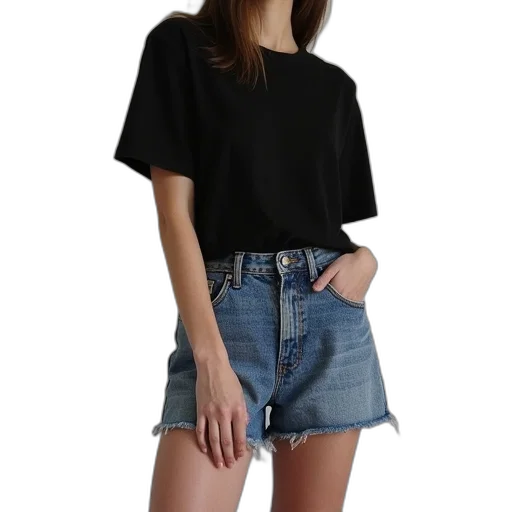dress, jacket, hat, hair transparent PNG cut-out