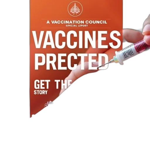 second, image, promotional, poster, book, titled, vaccines, get transparent PNG cut-out