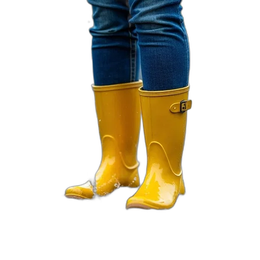 shoes, jacket, robot, umbrella, 3d render, photorealistic, person, standing transparent PNG cut-out