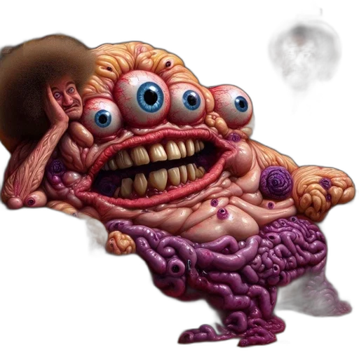 creature, mask, face, animal, concept art, 3d render, photorealistic, oversized transparent PNG cut-out