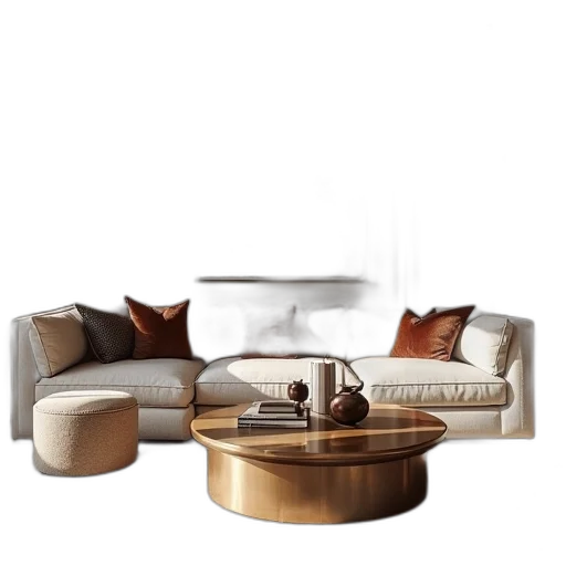 furniture, 3d render, photorealistic, concept art transparent PNG cut-out