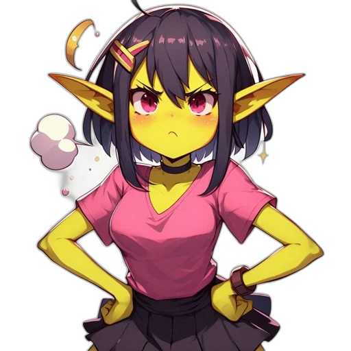 staff, creature, dragon, animal, anime, pixel art, fantasy art, concept art transparent PNG cut-out