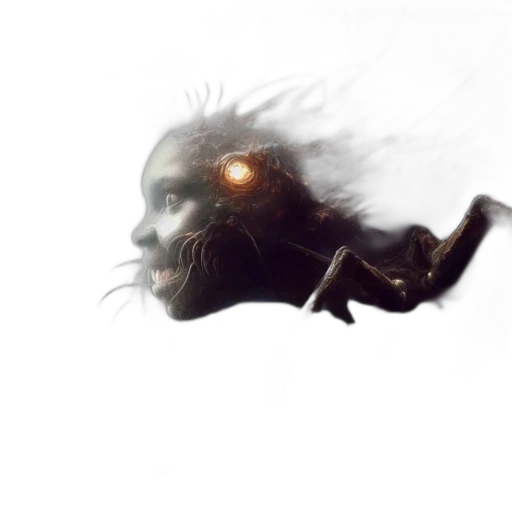 creature, dragon, animal, mask, concept art, fantasy art, photorealistic, 3d render transparent PNG cut-out