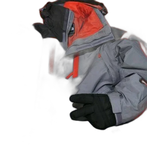 jacket, 3d render, concept art, photorealistic, burton, ski, black, gray transparent PNG cut-out