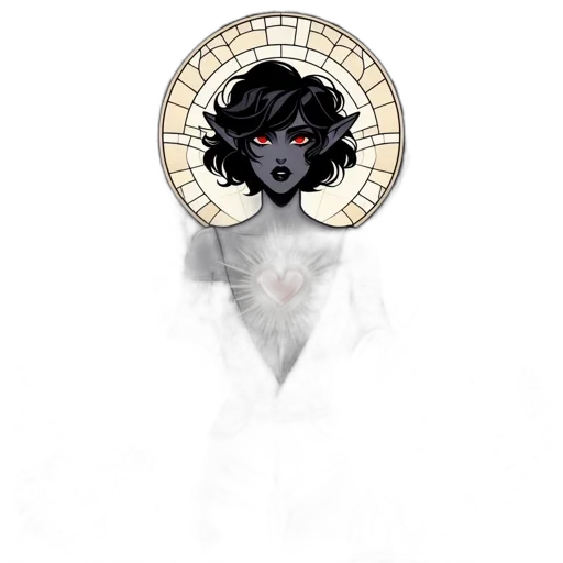 crown, jewelry, dress, face, concept art, pixel art, fantasy art, comic book art transparent PNG cut-out