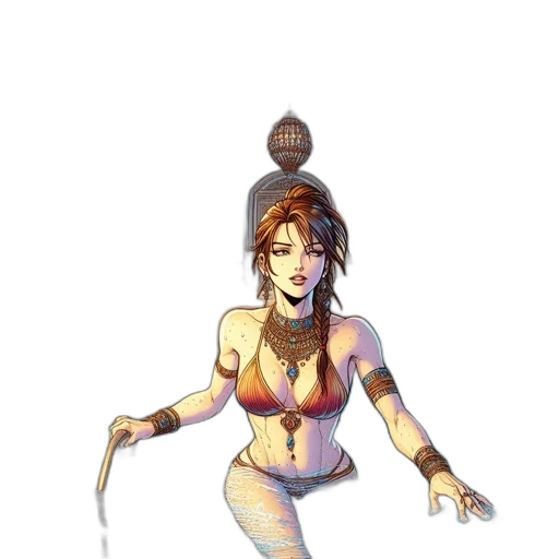 jewelry, pixel art, concept art, fantasy art, cyberpunk, neon lights, pastel, golden transparent PNG cut-out