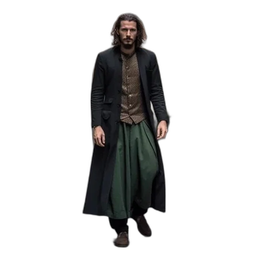 jacket, concept art, 3d render, fantasy art, photorealistic, man, unique, clothing transparent PNG cut-out