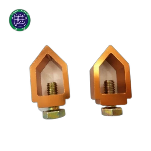 jewelry, 3d render, two, orange, metal, objects, screws, nuts transparent PNG cut-out