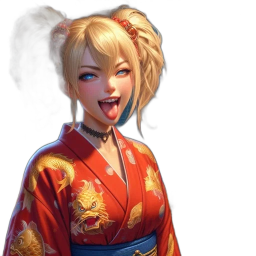 staff, face, concept art, fantasy art, photorealistic, anime, red, colorful transparent PNG cut-out