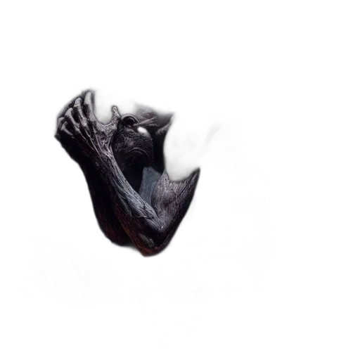 mask, shoes, creature, dragon, photorealistic, concept art, 3d render, fantasy art transparent PNG cut-out