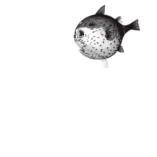 animal, creature, mask, face, concept art, photorealistic, 3d render, pixel art transparent PNG cut-out