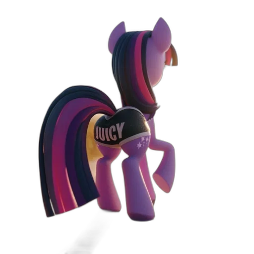 staff, 3d render, concept art, fantasy art, animated, pony, character, sporting transparent PNG cut-out