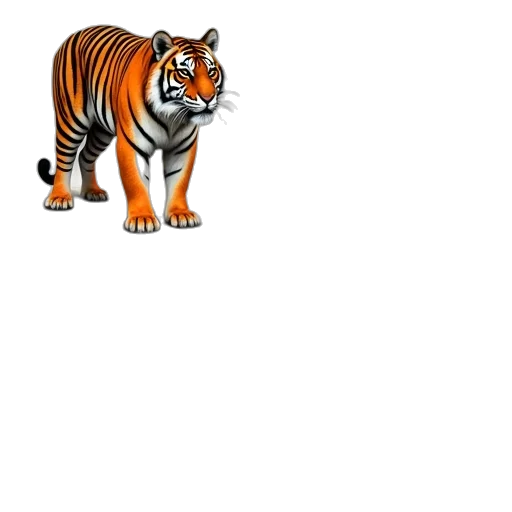 animal, creature, staff, 3d render transparent PNG cut-out