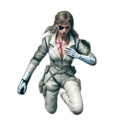 jacket, weapon, concept art, cyberpunk, comic book art, 3d render, woman, military transparent PNG cut-out