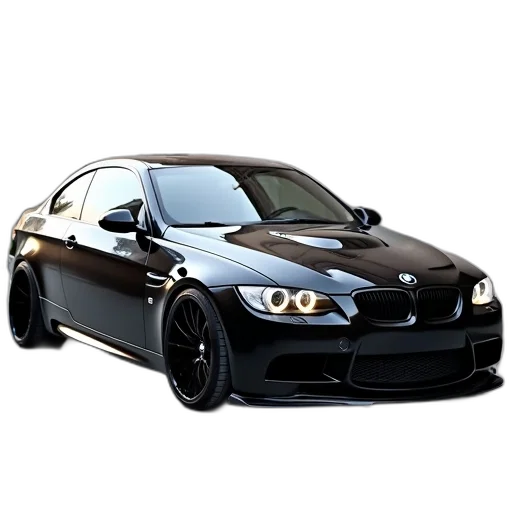 car, photorealistic, 3d render, concept art, bmw, series, 335i, 2006 transparent PNG cut-out