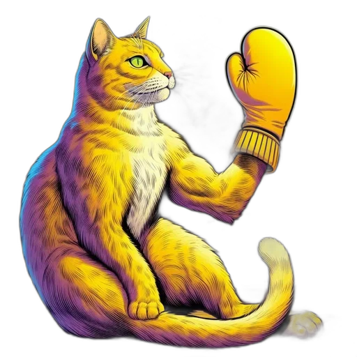staff, animal, creature, weapon, pixel art, concept art, fantasy art, photorealistic transparent PNG cut-out