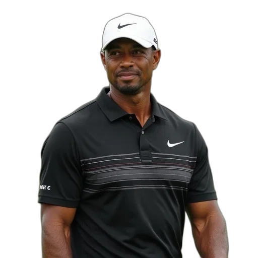 tiger, woods, former, nfl, quarterback, one, most, notorious transparent PNG cut-out