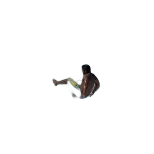 creature, shoes, animal, robot, pixel art, 3d render, concept art, underwater transparent PNG cut-out