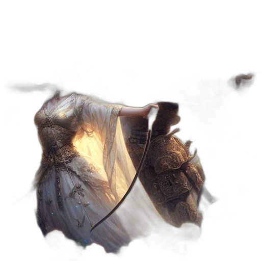 dragon, sword, mask, weapon, concept art, fantasy art, photorealistic, 3d render transparent PNG cut-out