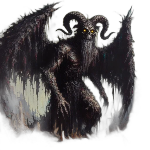 creature, dragon, animal, concept art, fantasy art, comic book art, 3d render, dark transparent PNG cut-out