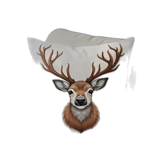 hat, crown, animal, furniture, concept art, photorealistic, 3d render, fantasy art transparent PNG cut-out