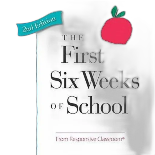 cover, first, six, weeks, school, responsive, classroom, featuring transparent PNG cut-out