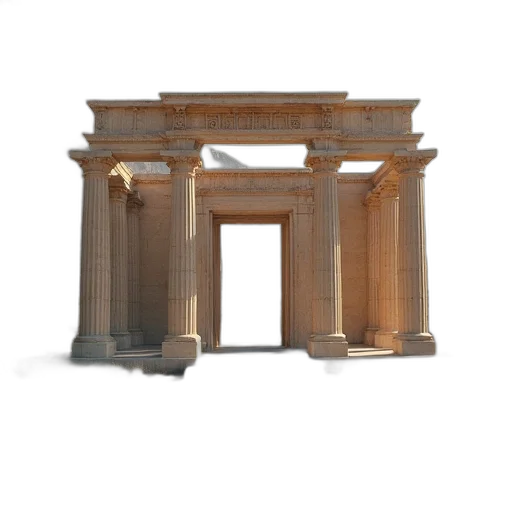 building, furniture, crown, dress, 3d render, concept art, photorealistic, temple transparent PNG cut-out