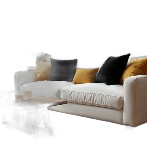 furniture, 3d render, photorealistic, concept art, earth tones, monochrome, golden, modern transparent PNG cut-out